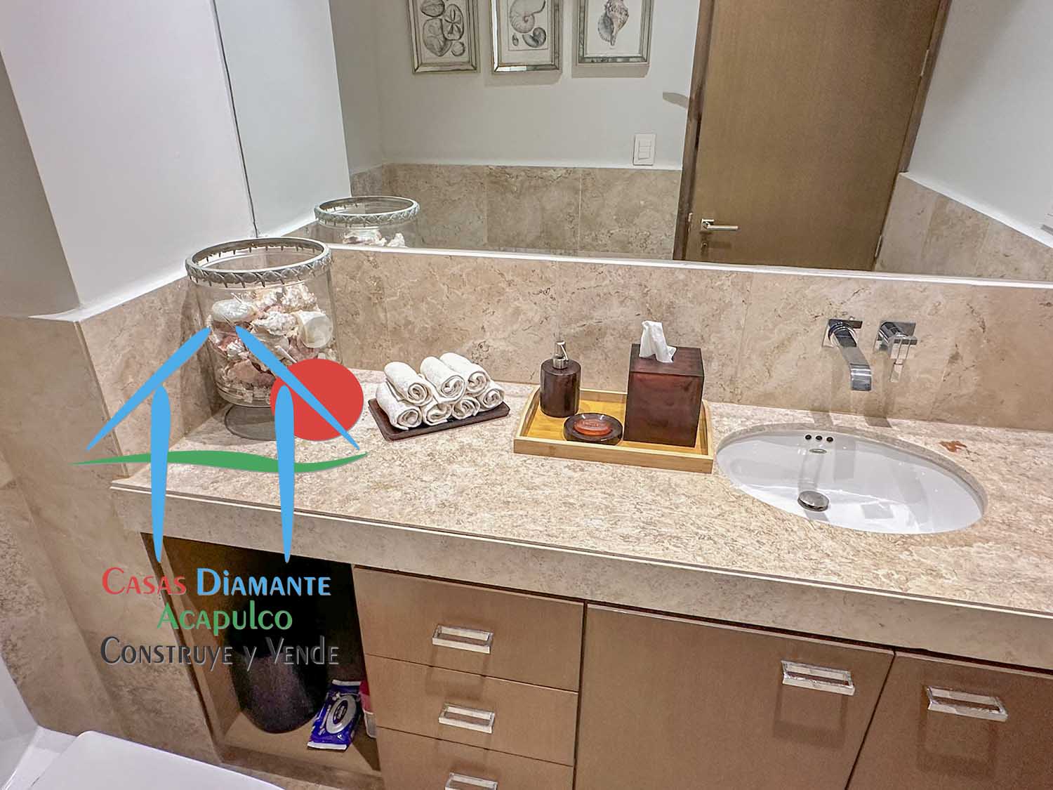 Del Mar Estrella 401 PH - Baño de visitas 1